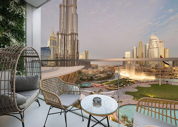 Best View In Dubai With Full Burj Khalifa, Fountains, Park View, Next To Dubai Mall And Opera