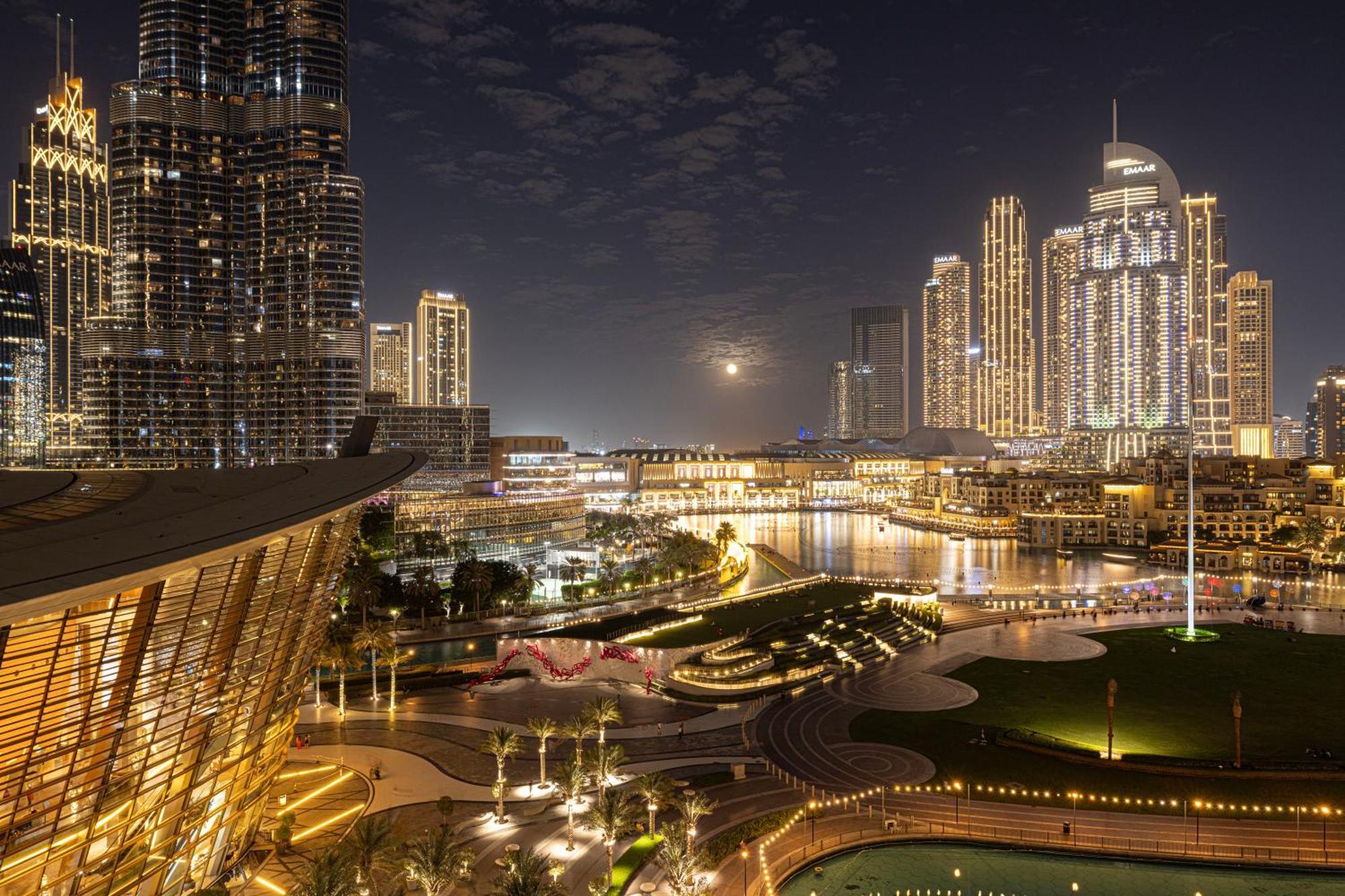 View In With Full Burj Khalifa, Fountains, Park View, Next To Mall And Opera