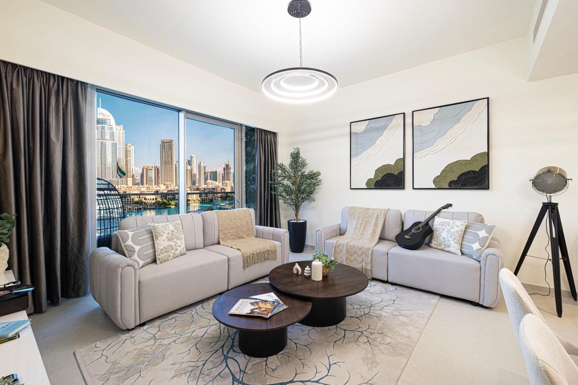 View In With Full Burj Khalifa, Fountains, Park View, Next To Mall And Opera Apartment *