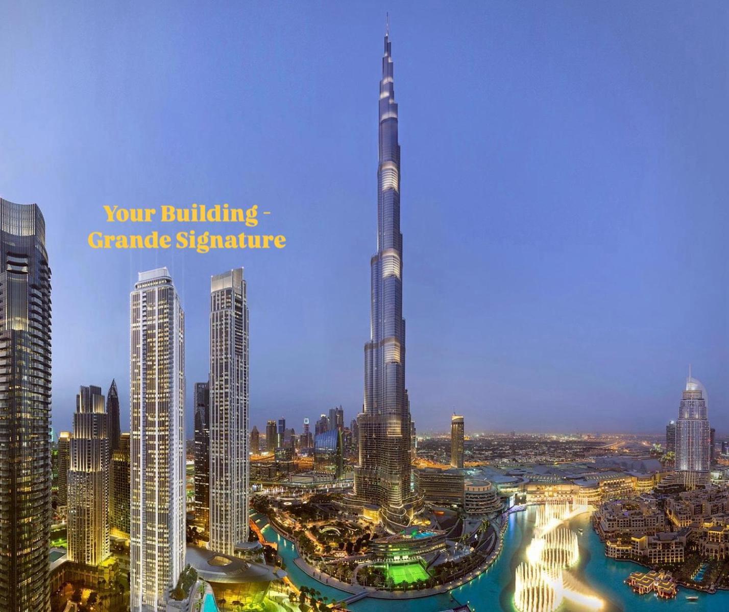 Apartment View In With Full Burj Khalifa, Fountains, Park View, Next To Mall And Opera *